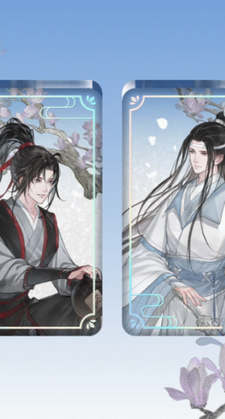 The Grandmaster of Demonic Cultivation - Wasser-Glitzer-Acrylblock Lan Wangji