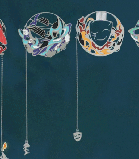 Heaven Official's Blessing - Lesezeichen aus Metall